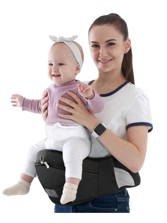 Supermom Baby Other - Supermom Baby Hip Seat Carrier Black 8–45 lbs 0–36 Months